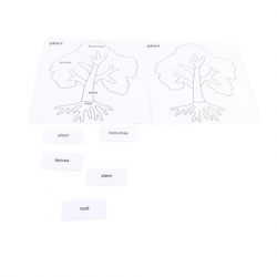 puzzle arbre en bois nouveau
