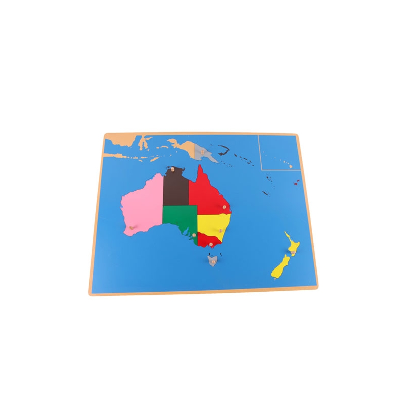 puzzle carte Australie en bois