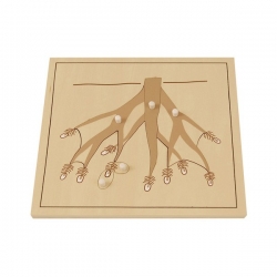 puzzle arbre en bois nouveau