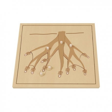puzzle arbre en bois nouveau