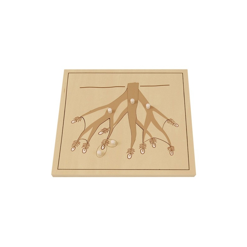 puzzle arbre en bois nouveau