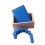 Boite des cylindres bleues
