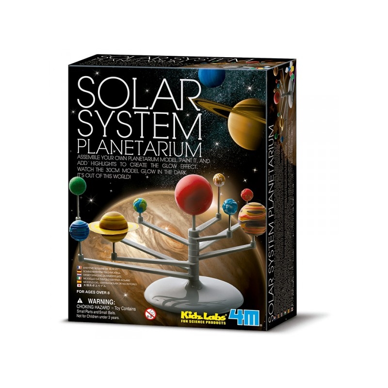 carte système solaire 9 planètes