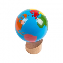 globe des continents