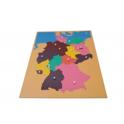 puzzle carte canada en bois