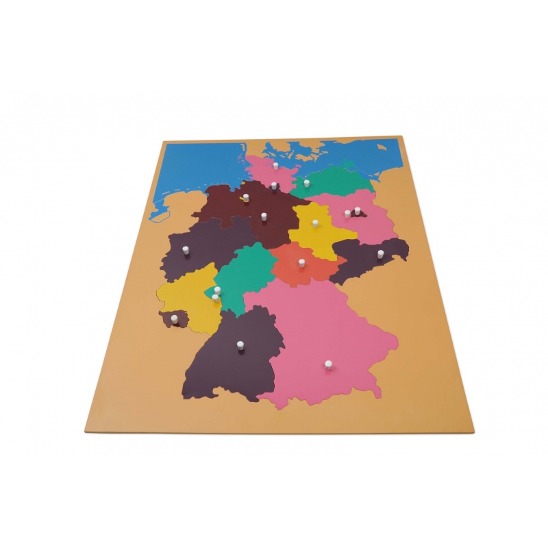 puzzle carte canada en bois