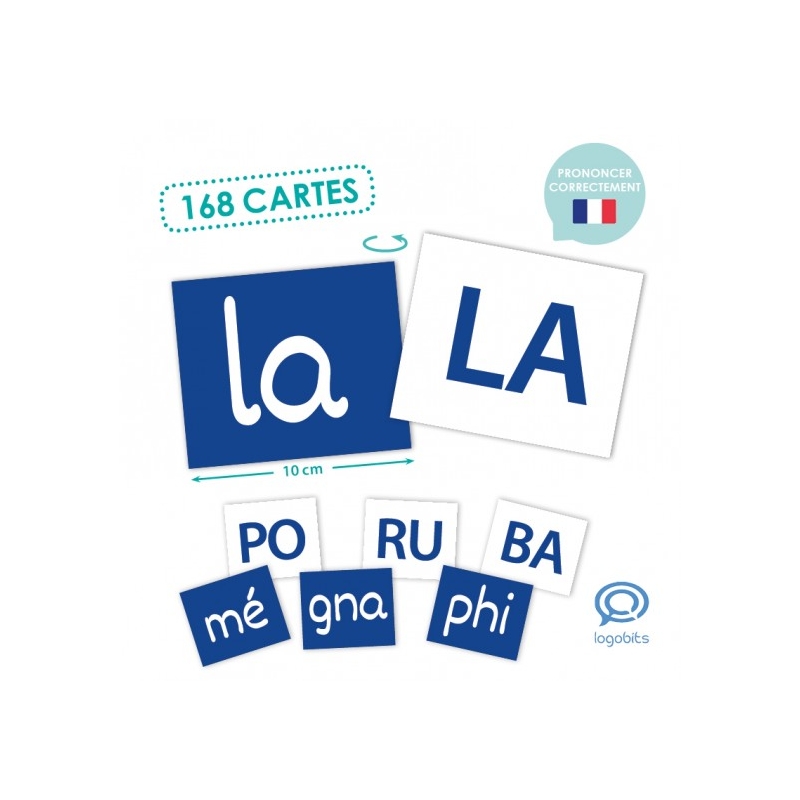 lettres de l'aphabet sur dé en bois