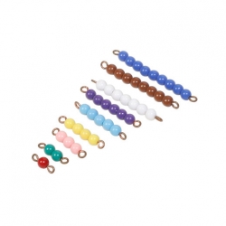 chaines de perles de 1 à 9