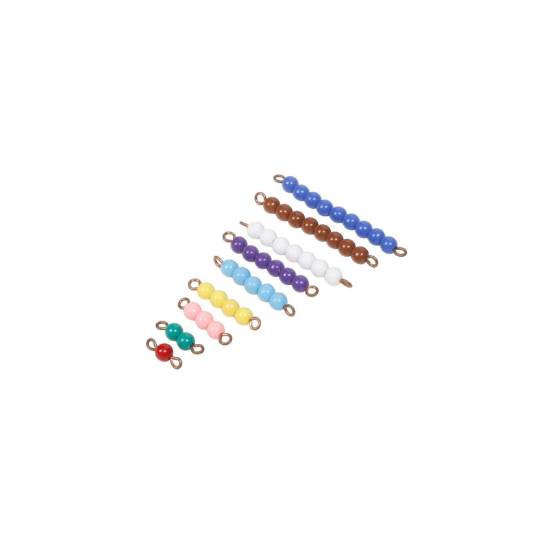 chaines de perles de 1 à 9