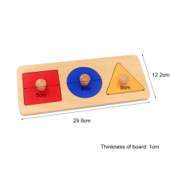 puzzle d'apprentissage des formes géométriqus