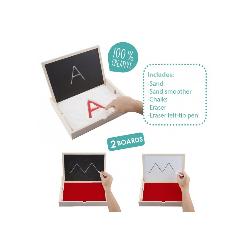 lettres de l'aphabet sur dé en bois