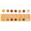 7 Cylindres de textures permettant d'affiner le sens tactile.