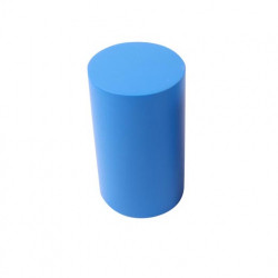 Explorez le monde des formes avec le cylindre en bois Montessori ! Découvrez un outil d'apprentissage simple et efficace.
