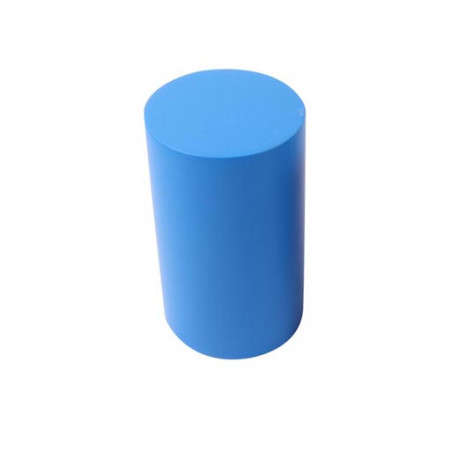 Explorez le monde des formes avec le cylindre en bois Montessori ! Découvrez un outil d'apprentissage simple et efficace.
