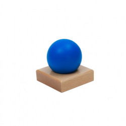 Sphère avec Socle Montessori : Apprentissage sensoriel et développement de la coordination.