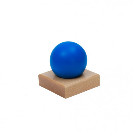 Sphère avec Socle Montessori : Apprentissage sensoriel et développement de la coordination.