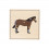 Puzzle cheval squelette.