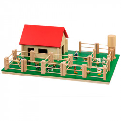 Ferme complète en bois