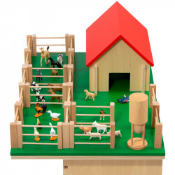 Ferme complète en bois