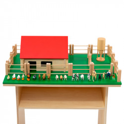 Ferme complète en bois