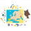 Puzzle carte d’Europe en bois — Montessori 57,5 × 44,5 cm