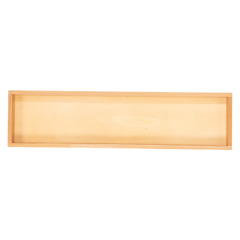 Boîte de Rangements en Bois pour Plaques de 100 Montessori : Organisation et présentation élégantes. Protégez votre matériel et