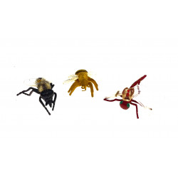 figurines insectes.