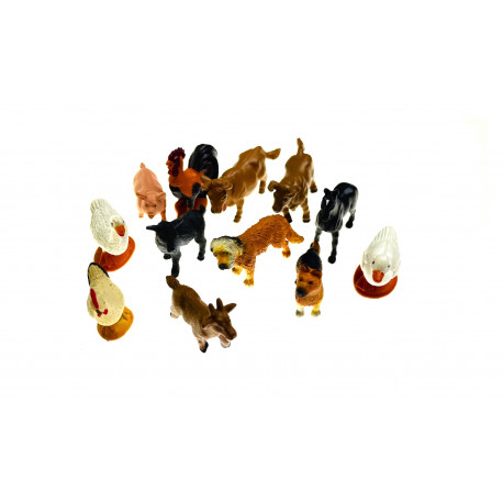 Les animaux de la ferme.