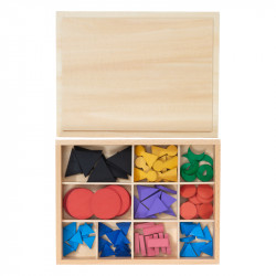 Coffret Symboles Grammaticaux Montessori | 9 Natures de Mots en Bois | Apprentissage Sensoriel 6-10 Ans
