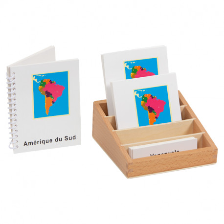 Carte complètes avec stand : Amérique du Sud