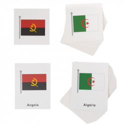 Carte complètes avec stand : Afrique
