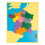 Puzzle géographique France - Carte des nouvelles régions Montessori