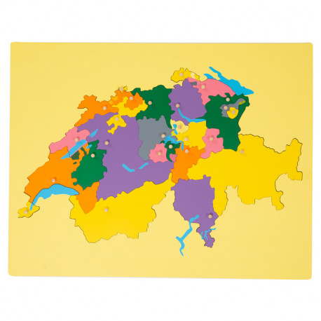 Puzzle Suisse en bois