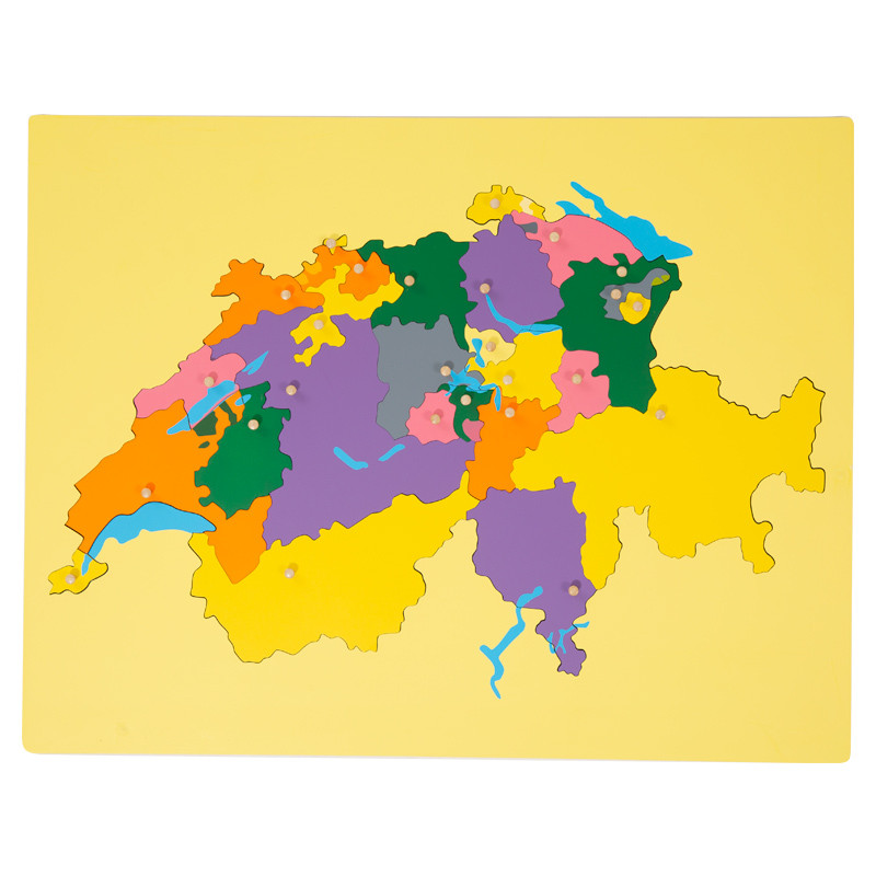 Puzzle Suisse en bois