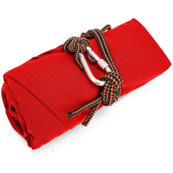 Hamac de balançoire en tissu rouge