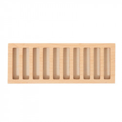 Plaquettes de chiffres avec perles en bois