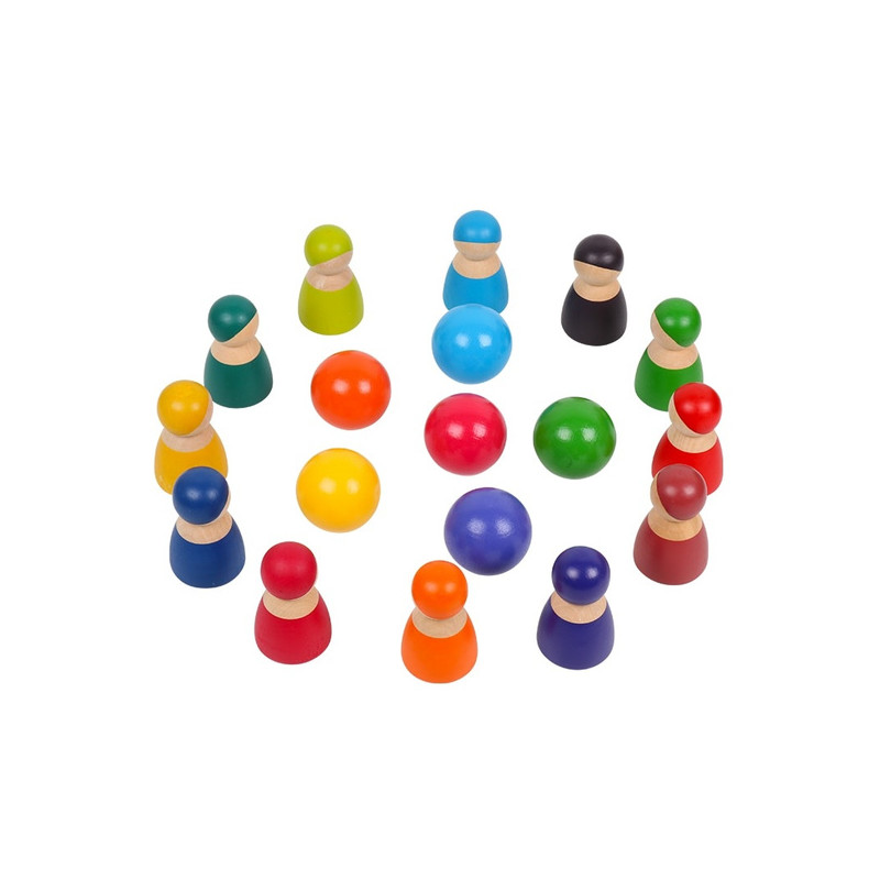 12 amis en bois