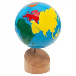 globe des continents