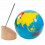 globe des continents