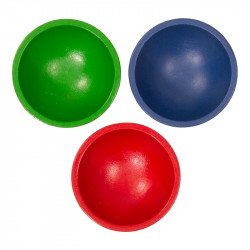 Bols couleur en bois