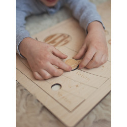Puzzle en bois : cosmos