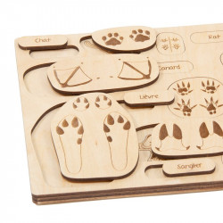 Puzzle en bois : vous êtes sur la bonne piste !