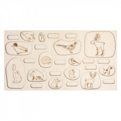 Puzzle en bois : vous êtes sur la bonne piste !