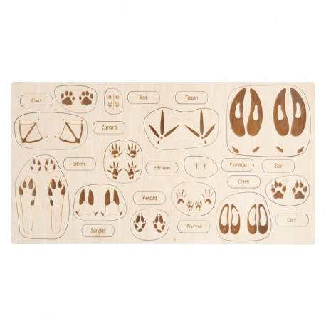 Puzzle en bois : vous êtes sur la bonne piste !