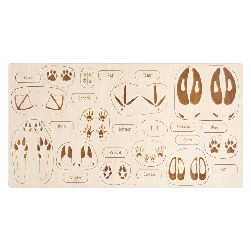 Puzzle en bois : vous êtes sur la bonne piste !
