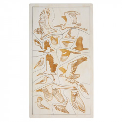 Puzzle en bois : les oiseaux