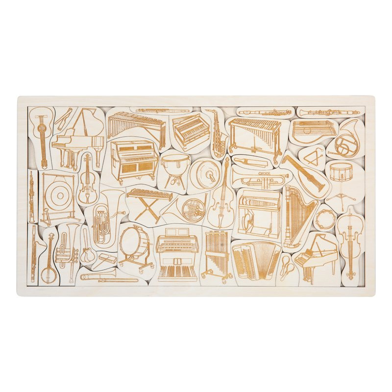 Puzzle en bois : écoutez moi jouer !