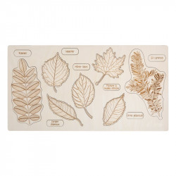 Puzzle en bois : qu'est-ce qui est tombé de l'arbre ? 3