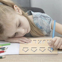 Jouets Éducatifs En Bois Pour Enfants Montessori Apprentissage Précoce Mot Orthographe Alphabet Numéro Rainure Pratique Conseil