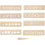 Jouets Éducatifs En Bois Pour Enfants Montessori Apprentissage Précoce Mot Orthographe Alphabet Numéro Rainure Pratique Conseil